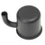 1965-1966 Mustang Oil Filler Cap, 8 cyl, Black, Push On, w/Spout