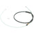 1965 Mustang Rear Parking Brake Cable, OEM Style, RH or LH