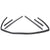 1988-1993 Mustang Convertible Top Weatherstrip Kit, After 10/87, 5 pcs