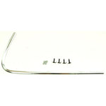 Passenger 1967-1968 Mustang Grille Molding, Thin Molding