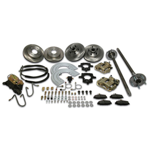 1987-1993 Mustang 5 Lug Brake Conversion Kit, 8 cyl