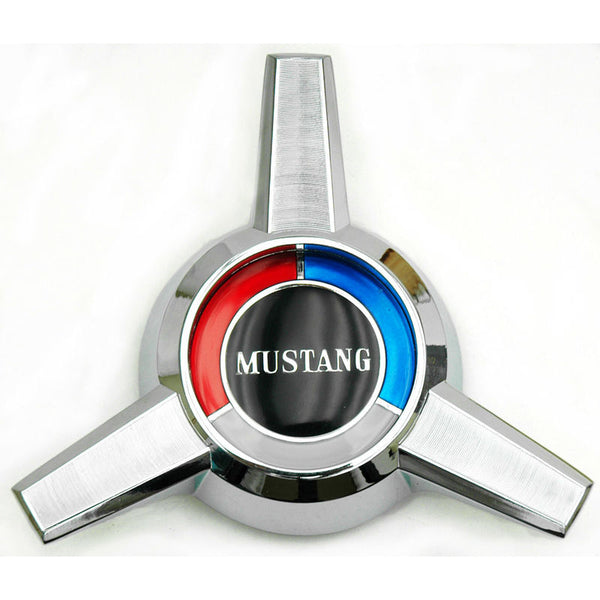 1965 Mustang Wheel Cover Spinner, Fits Standard Hub Cap, Metal