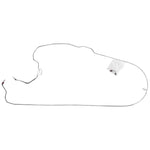 1967 Mustang Pre-Bent Long Front To Rear Brake Line, Disc, After 2/67, 2 pcs