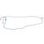 1967 Mustang Pre-Bent Long Front To Rear Brake Line, Disc, After 2/67, 2 pcs