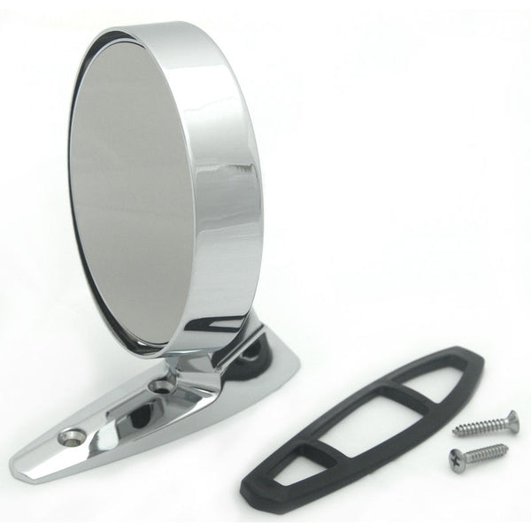 1965-1966 Mustang Outside Mirror, Remote Companion, RH, Rotunda