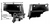 1965-1966 Mustang Fastback Interior Quarter Trim Panels, Plastic, RH & LH