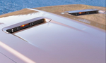 1967-1968 Mustang Hood Louvers, with Air Scoop Grille, RH & LH