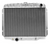 1967-1970 Mustang Aluminum Radiator 24 inches - 2 Super Row Performance, OBC