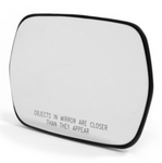 1969-1973 Mustang Racing Mirror Glass with Adjustable Bracket, Convex