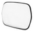1969-1973 Mustang Racing Mirror Glass with Adjustable Bracket, None Convex