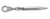1964-1965 Mustang Equalizer Bar to Clutch Release Lever Rod, V8 (260, 289)