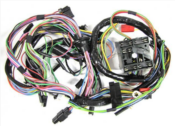 1969 Mustang Under Dash Wire Loom, with Tach, USA