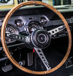 1967 Mustang Woodgrain Steering Wheel Kit, without Horn Pad