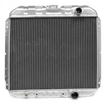 1967-1968 Mustang Radiator, Aluminum, V8, 2 Super Row, 20 inches