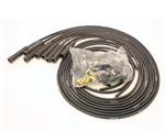 Black 1965-1973 Mustang Pertronix Spark Plug Wire Set, V8, 8 mm