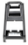 1971-1973 Mustang Dash Trim Center, Standard Black, without Gauge Holes
