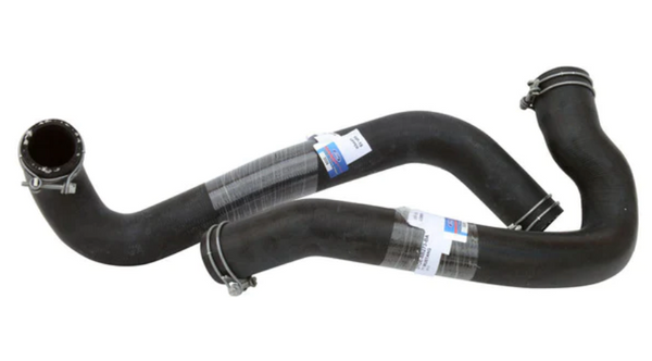 1972-1973 Mustang Radiator Hose Kit, V8 (351C), Concours, with Ford Logo & Wire Clamps