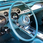 Blue 1967 Mustang Steering Wheel