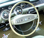 Dk Ivy Gold 1968-1969 Mustang Steering Wheel, Standard