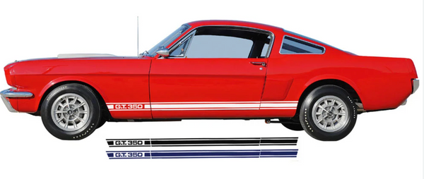 1965-1968 Shelby Mustang Stripe Kit, GT350