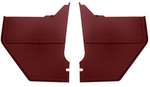 Coupe/Fastback / Dark Red 1965-1966 Mustang Kick Panels