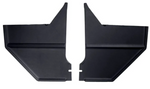 Coupe/Fastback / Black 1967-1968 Mustang Kick Panels