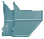Coupe/Fastback / Blue 1967-1968 Mustang Kick Panels