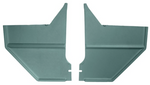 Coupe/Fastback / Turquoise 1967-1968 Mustang Kick Panels