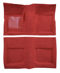 Red 1965-1968 Mustang Coupe Carpet
