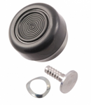 Black 1968-1973 Mustang Window Regulator Handle Knob