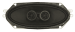 1964-1966 Mustang Dash Mount Speaker, Dual Voice Coil, 140 Watts Peak Power