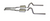 1965-1969 Mustang Exhaust System, Dual Exhaust, V8, 2 inches, without Resonator