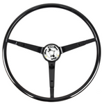 Black 1965-1966 Mustang Steering Wheel OEM - (Excl. Horn Ring)