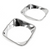 1973 Mustang Headlight Door, Polished Aluminum, Pr.