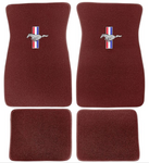 Emberglo 1965-1973 Mustang Pony Floor Mats