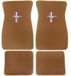 Medium Saddle 1965-1973 Mustang Pony Floor Mats