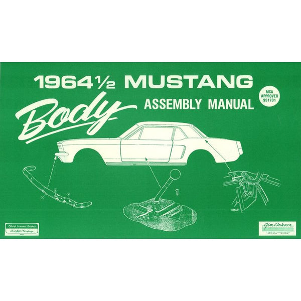 1964 Mustang Body Assembly Manual