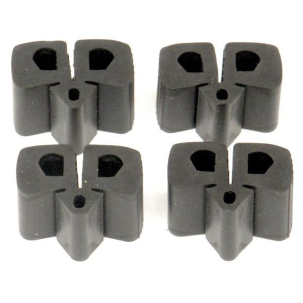 1965-1966 Mustang Hood Bumper Set, 4 pcs