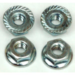 1965-1966 Mustang Parking Light Mounting Nuts, RH & LH, 4 pcs; 1965-1970 Back Up Light Mounting Nuts, RH & LH, 4 pcs