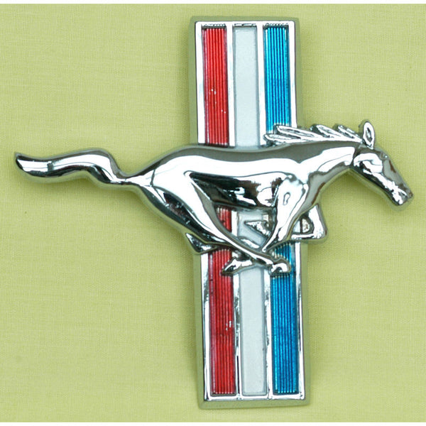1965-1968 Mustang Running Pony Fender Ornament, Ford NOS, RH