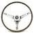 1965-1966 Mustang Woodgrain Steering Wheel & Mounting Kit, Pony Cap