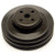 1965-1968 Mustang Water Pump Pulley, 8 cyl, 289, 302, 2 Belt, 5-7/8 inches OD, 2.5 inches Tall