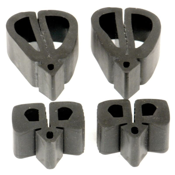 1967-1968 Mustang Hood Bumper Set, 4 pcs