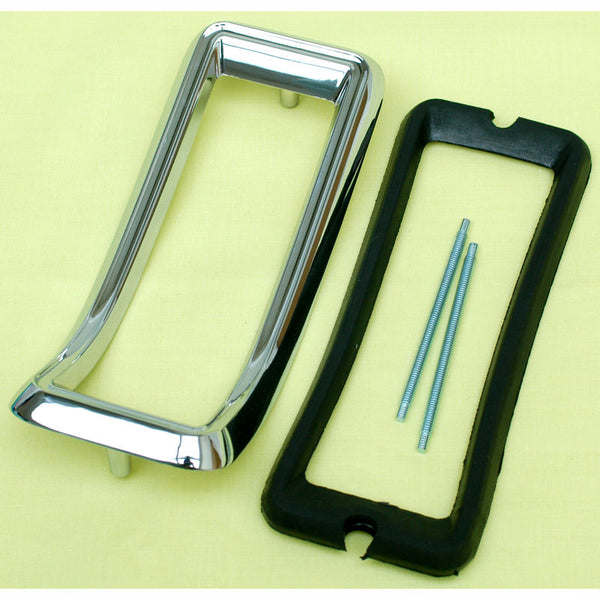 1967 Mustang Tail Light Bezel, Incl. pad