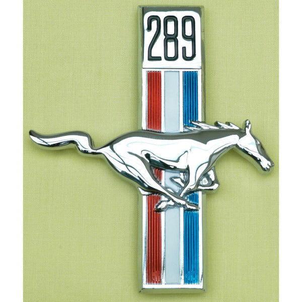 1967-1968 Mustang Running Pony Fender Ornament, 289, RH