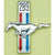 1967-1968 Mustang Running Pony Fender Ornament, 289, LH