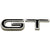 1967 Mustang Front Fender Nameplate, GT