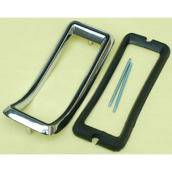 1968 Mustang Tail Light Bezel, Incl. pad