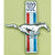 1968 Mustang Running Pony Fender Ornament, exc GT/CS, 302, RH