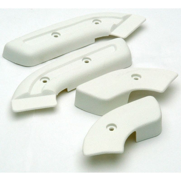 1968-1970 Mustang Inner Seat Hinge Cover Set, Natural, 4 pcs